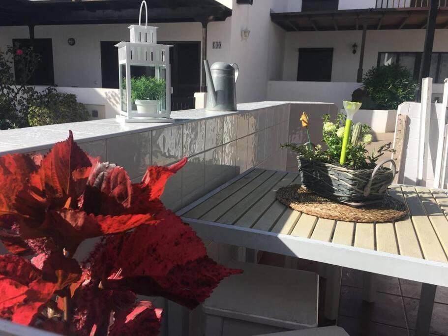 Duplex 3 Dormitorios Con Parking Privado Costa Teguise Esterno foto